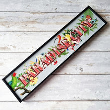 Load image into Gallery viewer, Paradise City Framed Metal Print

