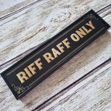 Load image into Gallery viewer, Gold // Silver Art Deco style Riff Raff Only
