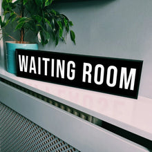 Load image into Gallery viewer, Waiting Room Framed Metal Print
