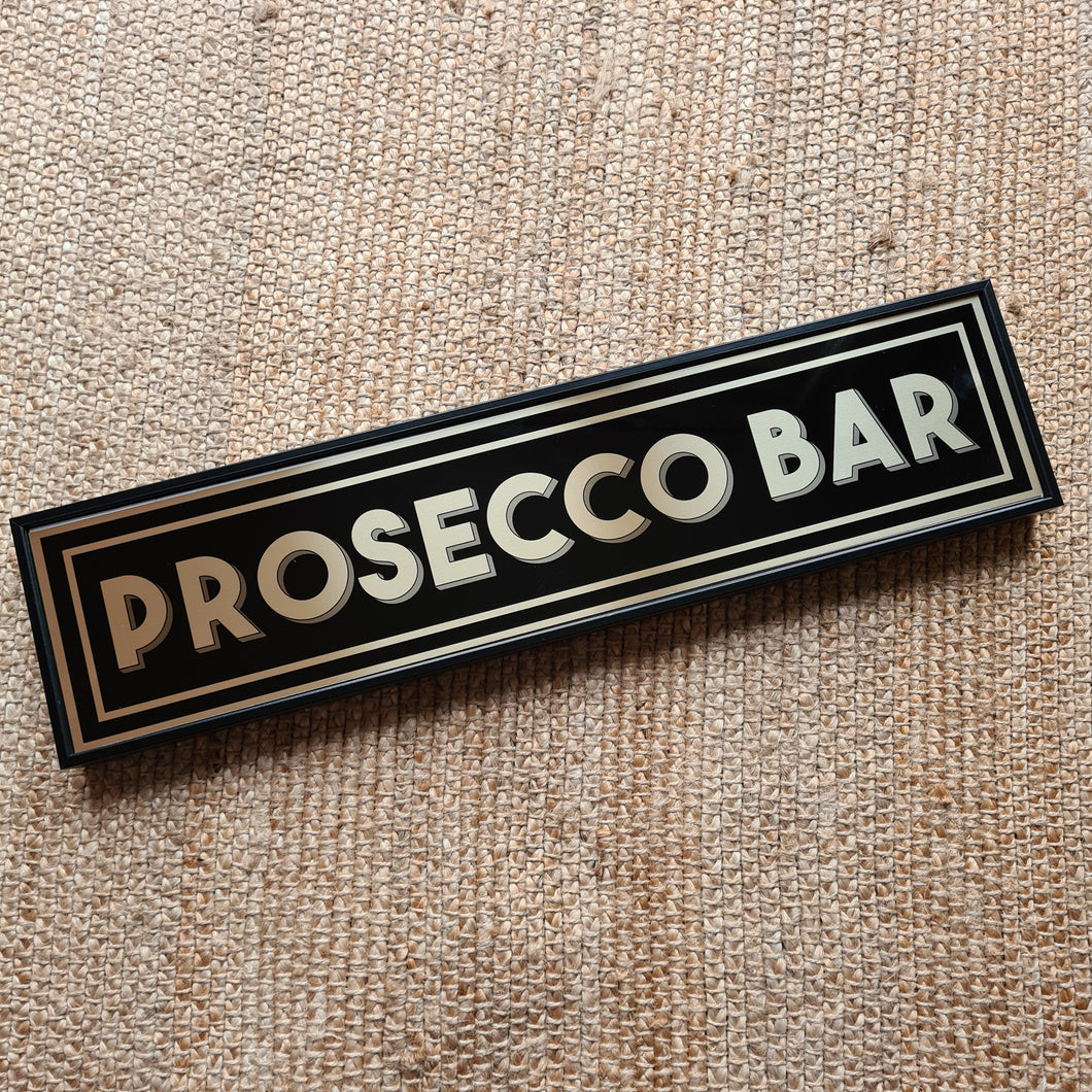 Gold // Silver Prosecco Bar