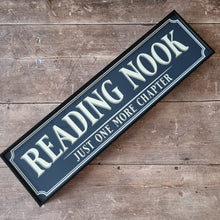 Load image into Gallery viewer, Reading Nook Framed Metal Print
