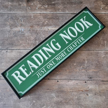 Load image into Gallery viewer, Reading Nook Framed Metal Print
