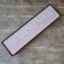 Load image into Gallery viewer, Reading Nook Framed Metal Print
