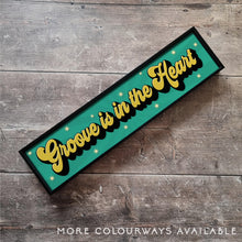 Load image into Gallery viewer, Groove is in the Heart Framed Metal Print
