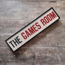 Load image into Gallery viewer, The Games Room Framed Metal Print
