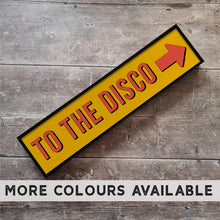 Load image into Gallery viewer, To The Disco Framed Metal Print
