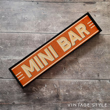 Load image into Gallery viewer, Rusted Mini Bar Framed Metal Print
