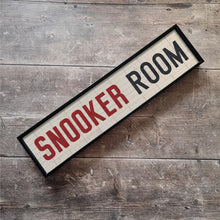 Load image into Gallery viewer, Snooker Room Framed Metal Print

